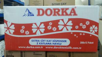 DORKA DİSPENSER Z KATLAMA HAVLU